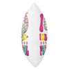 100 Days of Preschool Pencil 100th Day of School Retro Disco Throw Pillow view 2