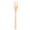Fruit Salad Fork, Compact and Portable Wood Long Handle Lunch Dessert Fork Kitchen Cutlery for Office Outdoor view 1