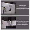 XLTFUC Pull Down Cabinet Shelf,Pull-Out Cabinet Organizer Drop Shelf,Expandable Cupboard Shelf Organizer,Suitable for Kitchen Bar Cafe Cabinet,Load Capacity 20kg (Size : 45x28x58cm) view 4