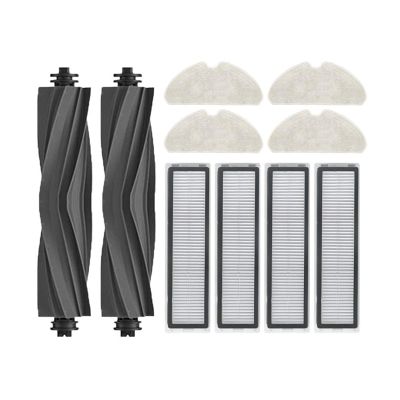 BsLong Main Brush, Side Brush, Hepa Filter, Mop Wipes, Compatible for Dreame D10s / D10s Pro Robot Vacuum Cleaner Parts (Color : 10PCS)