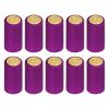 uxcell 100Pcs PVC Heat Shrink Capsules Wine Bottle Capsules Shrink Cap Wrap Shrink Top Cover for Wine Cellars and Home Kitchen, Rose Red 30x60mm view 1