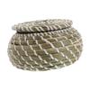 OFFSCH Seagrass Woven Desktop Storage Box with Lid Medium Organizer for Keys Snacks and Items Decorative Basket for Home Tabletop Use view 1