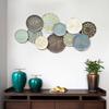 KarFri Round Sunburst Metal Wall Art-Modern Metal Wall Hanging Dcor Sculpture for Living Room Bedroom Home Office view 1