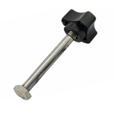 Hobby Homebrew REPLACEMENT 3"" NUT BOLT AND KNOB For Plate Filters: Fits Monsterbrite Vinamat Cellar Magic Eurofilter 3in1 Electric Wine Filtering Systems, Gray, ABC-EQ-06037-EA