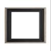 Creative Mark Illusions Floater Frame For 3/4" Deep Canvases - 18x24 Antique Silver - No Glass or Backing - Wood Composite Floating Illusion Frame for Canvas Paintings- With Hanging Hardware view 2