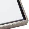 Creative Mark Illusions Floater Frame For 3/4" Deep Canvases - 18x24 Antique Silver - No Glass or Backing - Wood Composite Floating Illusion Frame for Canvas Paintings- With Hanging Hardware view 4
