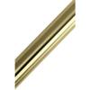 212 Main 60-72 in. Edenscape Adjustable Stainless Steel Tension Shower Curtain Rod, Brushed Brass view 1