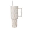 Simple Modern Disney 40 oz Tumbler with Handle and Straw Lid | Insulated Reusable Stainless Steel Water Bottle Travel Mug | Gifts for Women Men Him Her | Trek Collection | 40oz | Princess Icons view 1