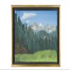 Creative Mark Illusions Floater Frame For 3/4" Deep Canvases - 5x7 Antique Gold - No Glass or Backing - Wood Composite Floating Illusion Frame for Canvas Paintings- With Hanging Hardware view 2