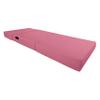 D&D Futon Furniture Lounger Folding Foam Mattresses, Portable Studio Guest Sleeper Chair Beds, Pink 6 x 32 x 80 view 1