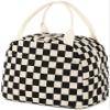 Bluboon Lunch Bag for Women Men Cute Corduroy Lunch Tote Bags Reusable Insulated Lunch Box Large Capacity Reusable Insulated Cooler for Work Picnic or Travel view 1