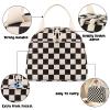 Bluboon Lunch Bag for Women Men Cute Corduroy Lunch Tote Bags Reusable Insulated Lunch Box Large Capacity Reusable Insulated Cooler for Work Picnic or Travel view 2