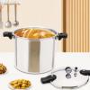23Qt Pressure Cooker, Aluminium Alloy Thickened Explosion-Proof Pressure Cooker Pressure Canner, Gas Stoves Compatible Cookware with Anti-scald Handle for Electric Ceramic Stoves view 4