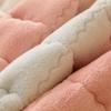 OBONG Twin Fitted Sheet Only Soft Warmth Milk Velvet Bedding Sheets Full Colorfast Mattress Pad with Up to 25cm Deep Pocket All Around Elastic Wrinkle Fade (Color : #01, Size : Twin-90 * 200cm) view 3