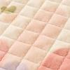 OBONG Twin Fitted Sheet Only Soft Warmth Milk Velvet Bedding Sheets Full Colorfast Mattress Pad with Up to 25cm Deep Pocket All Around Elastic Wrinkle Fade (Color : #01, Size : Twin-90 * 200cm) view 4