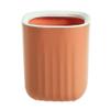 BNVXR Simple Mini Trash can Plastic Small Wastebasket Pressure Ring Design Rectangular Garbage bin Desktop Dumpster for Kitchen Office Practical view 1