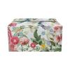 Oamsistay Wildflower Rectangle Tissue Box Cover Modern PU Leather Rectangular Tissue Box Tissue Box Holder Waterproof Tissue Cover Decorative Tissue Box Organizer for Bathroom view 2
