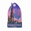 Dubai UAE 3D Downtown Fridge Magnet Souvenir Gift,Resin Handmade Dubai Refrigerator Magnet Home & Kitchen Decoration Collection view 1