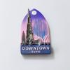 Dubai UAE 3D Downtown Fridge Magnet Souvenir Gift,Resin Handmade Dubai Refrigerator Magnet Home & Kitchen Decoration Collection view 2