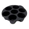7 Cups Silicone Muffin Pan, Nonstick Silicone Cupcake Pan, Silicone Baking Cups for Making Muffin Cakes,Bread view 1