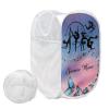 Starry Butterflies Rhythmic Gymnast Laundry Hamper, Foldable Pop-up Mesh Hamper Dirty Clothes Basket Collapsible for Storage With Durable Handles view 1