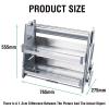 XLTFUC Pull Down Cabinet Organizer,2 Tier Pull Down Shelf,Kitchen Shelf Lifting Basket,Suitable for Kitchen,Bar,Cafe Cabinet and Pantry,Load Bearing 20kg (Size : 765x555x275mm) view 2