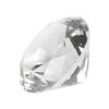 homeemoh Crystal Diamond Paperweight 80mm (3.15") Glass Faceted Diamond view 1