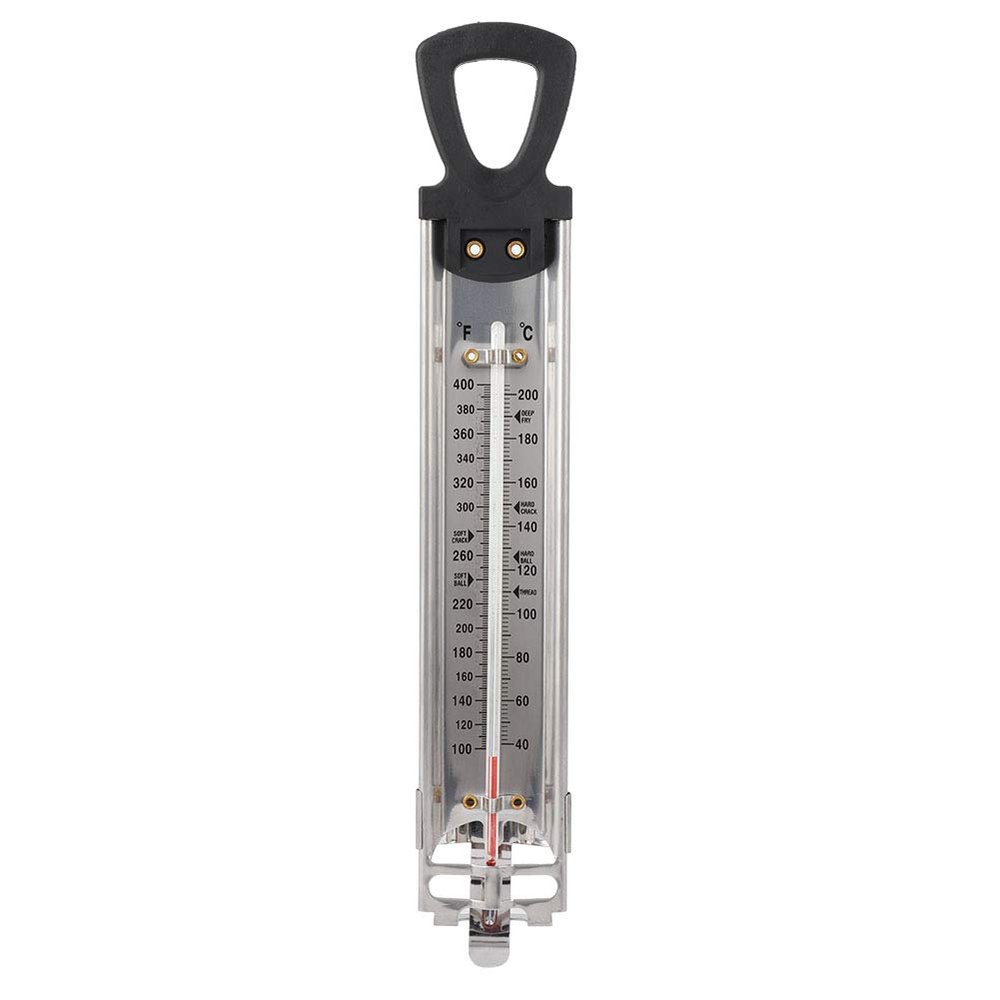 HUAOSN Deep Fry Thermometer, Deep Fry/Jam/Sugar/Syrup Thermometer with Hanging Hook, Food Thermometer for Home Cooking