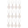 PRETYZOOM 12pcs Curtain Holders Decorative Tiebacks for Drapes Farmhouse Style for Bedroom Living Room -Resistant for Sheer Shower Curtains view 1