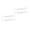 Ciieeo 4pcs Multi-Functional Clothes Drying Rack Space-Saving Clothing Storage Shelf Multi-Hole Design for Efficient Laundry Organization and Drying view 1