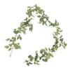 Ciieeo Artificial Greenery Vine Garland Lightweight Fake Rattan Rose Leaves for Home Decor Indoor Outdoor Spring Decorations No Watering Needed Easy Clean Simulation Green Plant for DIY view 1