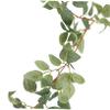 Ciieeo Artificial Greenery Vine Garland Lightweight Fake Rattan Rose Leaves for Home Decor Indoor Outdoor Spring Decorations No Watering Needed Easy Clean Simulation Green Plant for DIY view 2