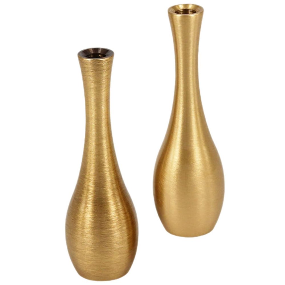 Ciieeo 6pcs Metal Mini Vase Decorative Flower Arrangement Centerpiece for Home Office