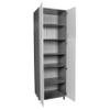 WallKitchens 24" x 84" Utility Cabinet-Four Door-with White Gloss Door view 2