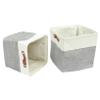 2pcs Storage Basket Blanket Small Laundry Basket Foldable Laundry Basket Washing Baskets for Laundry Laundry Hamper Storage Bins Lid Fabric view 1