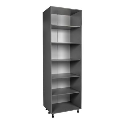 WallKitchens 36" x 90" Utility Cabinet-Four Door-Grey