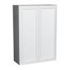 WallKitchens 27" x 42" Wall Cabinet-Double Door-with Shaker White Matte Door view 1