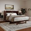 AFI, Santa Fe Full Murphy Bed Chest with 6" Mattress & Built-in USB Charger, Walnut view 2