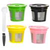 HomeLoft Basics 12pcs Coffee Filters Reusable Espresso Filter Basket Capsule Cup Espresso Maker Refillable Tea Strainer Lid Maker Coffee view 2