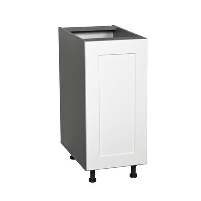 WallKitchens 18" Base Cabinet High Single Door Grey