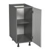WallKitchens 18" Base Cabinet High Single Door Grey view 2