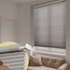 HOTSOON No Drill No Tool Cellular Shades Light Filtering Cordless Window Blinds Easy to Install,Pull Down Honeycomb Blinds for Indoor Windows,Office,Light Filtering Light Beige,37" W x 56" H view 1