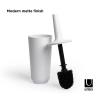 POLICK Toilet Brush Foot Scrubber Cosas de esponja para lo tallarse el Cuerpo Soap Bag Back Scrubber Shower Hair Eraser, White view 4