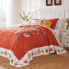 Greenland Home Barefoot Bungalow Topanga Quilted Bedspread Set, 3-Piece Jumbo Queen, Multi view 1