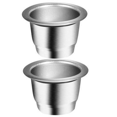 Gatuida 4pcs Reusable Coffee Filters Wear-resistant Strainer Portable Drainer Filter Supplies for Home Travel Cafe