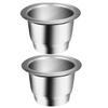 Gatuida 4pcs Reusable Coffee Filters Wear-resistant Strainer Portable Drainer Filter Supplies for Home Travel Cafe view 1