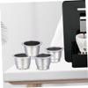 Gatuida 4pcs Reusable Coffee Filters Wear-resistant Strainer Portable Drainer Filter Supplies for Home Travel Cafe view 4