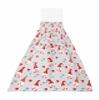 Kewadony 1 Pack Hanging Kitchen Hand Towels, Valentine's Day Hand Tie Towels with Hanging Loop, Red Gnomes Love Heart Grey Soft Absorbent Towels Set for Bathroom and Kitchen view 1