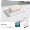 STOBAZA 6pcs Bathroom Soap Container Soap Holder Double Storage Box Sponge Holder for Kitchen Sink Toilet Shower Room view 4