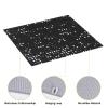 YQxwJL Black Round Dot print Dish Mat 18 x16in,Dish Drying Mat for Kitchen Counter,Super absorbent,for Kitchen Counter view 4